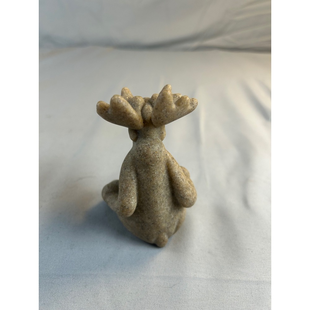 Second Nature Design Quarry Critters Mortimer Moose Mini Figurine 56511 2001 - Picture 3 of 7